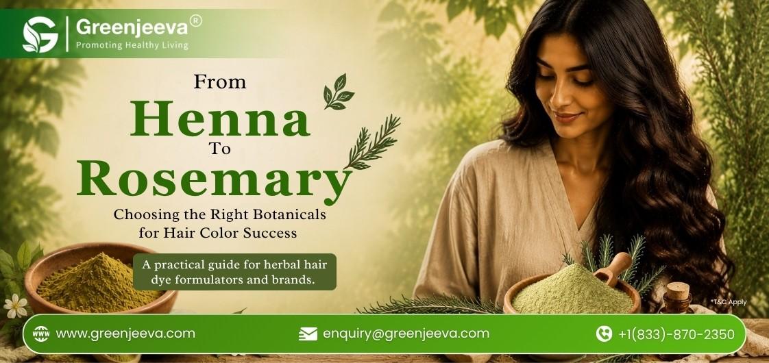 How to Choose the Right Organic Raw Ingredients for Your Herbal Hair Color and Dye Business